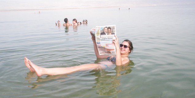 Miranda in de dode zee
