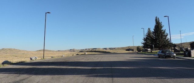 Leeg land