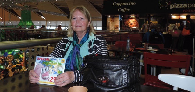 Wachten op Schiphol